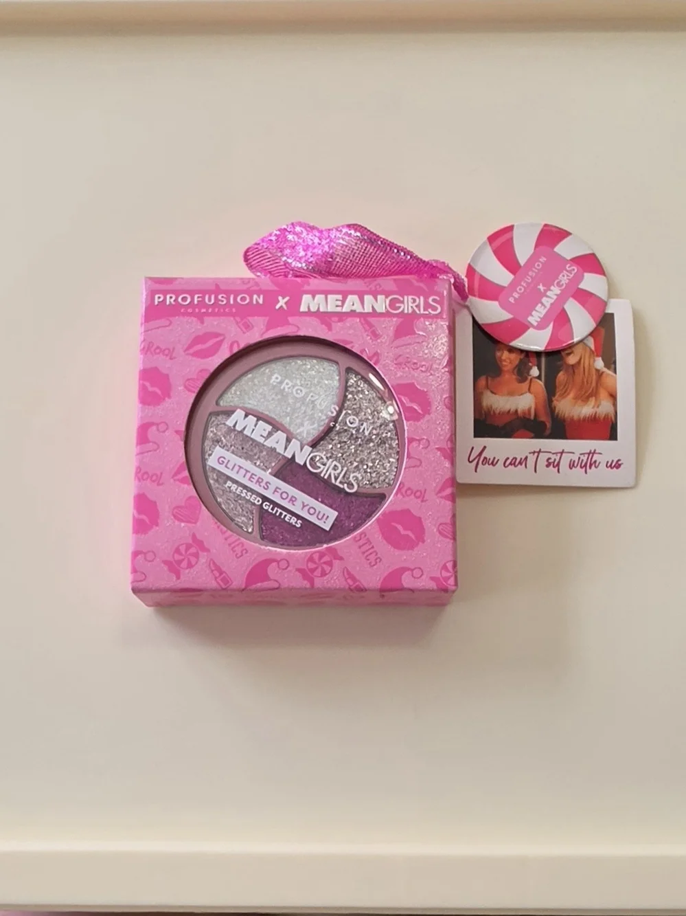 NIB Profusion x Mean Girls Makeup Collection Bundle 5 Piece Limited Edition